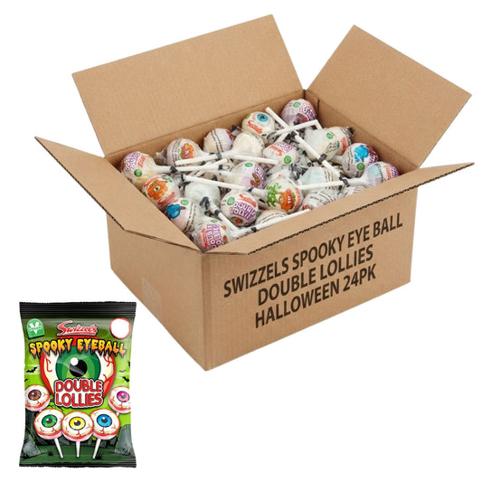 Swizzels Spooky Eye Ball Double Lollies 24 Pack