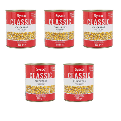 Sysco Classic Chick Peas in Water 5 x 800g