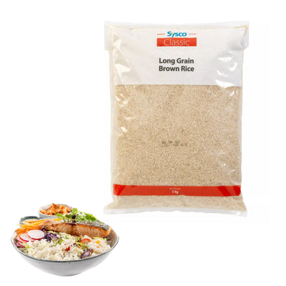 Sysco Classic Long Grain Brown Rice 5kg
