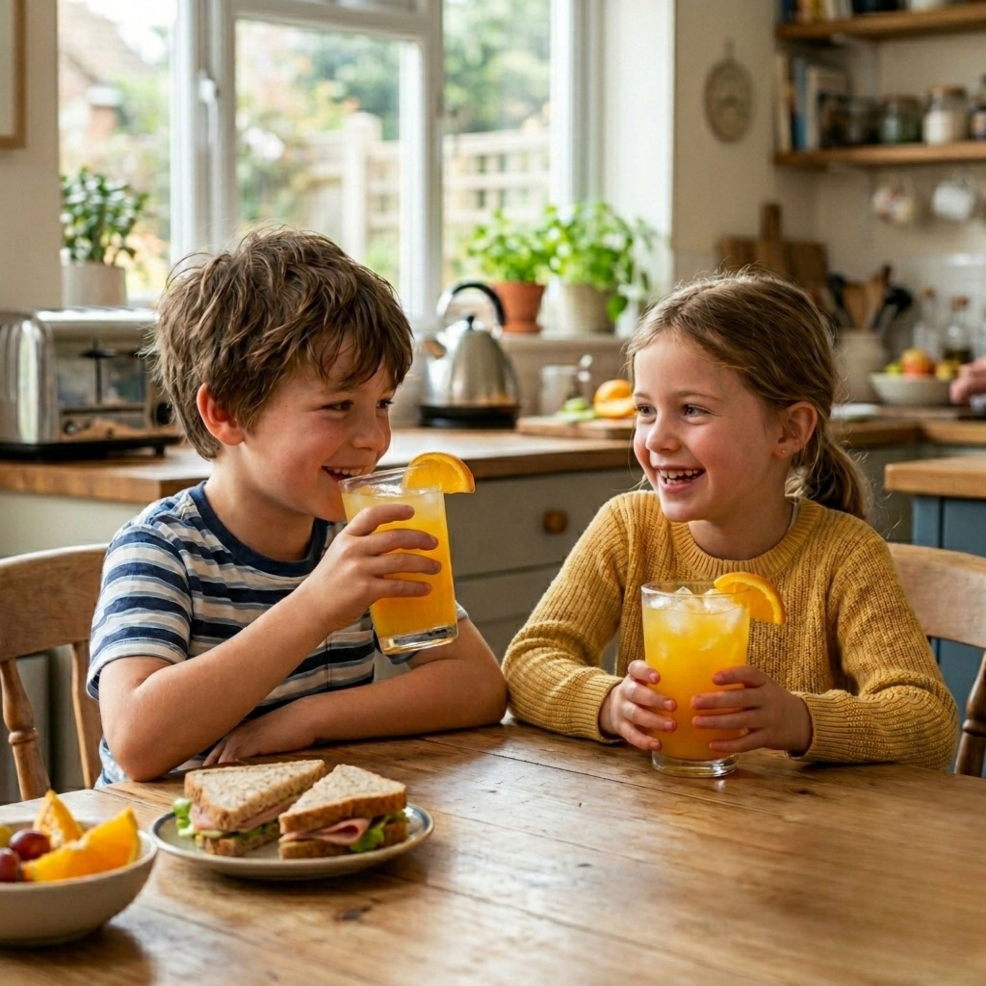 Sysco Classic orange squash suitable for vegans