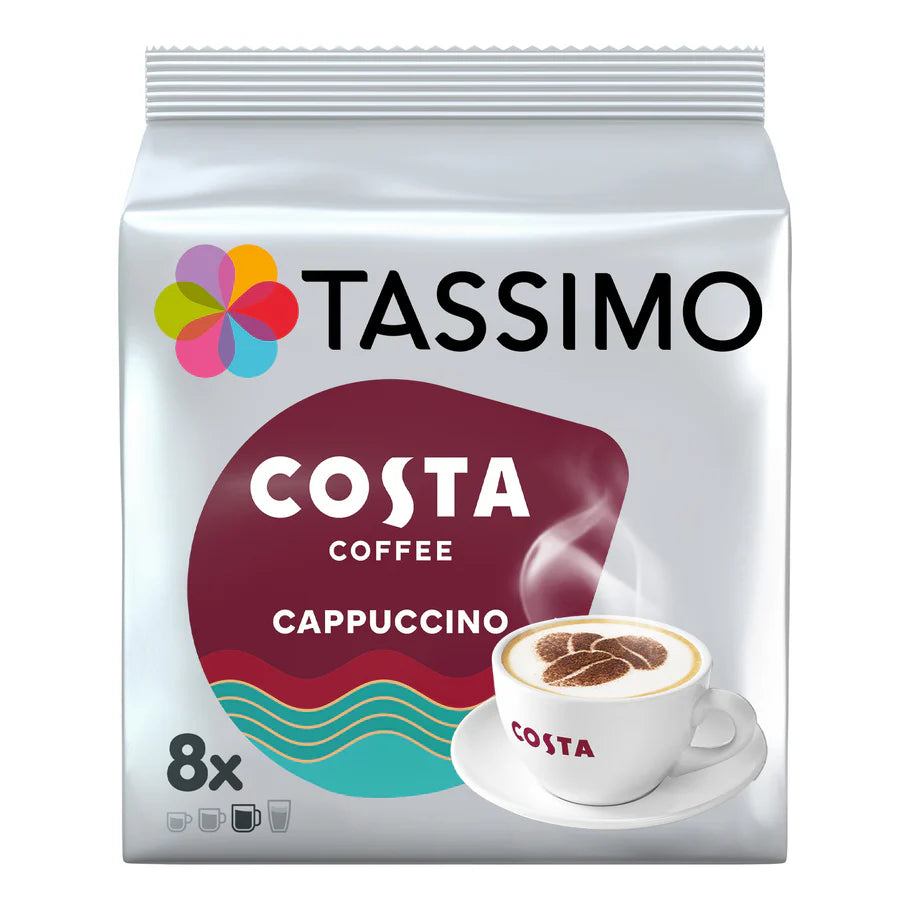 Tassimo Costa barista-style cappuccino pods