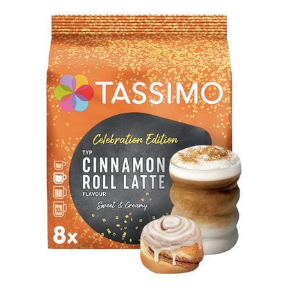 Smooth and indulgent cinnamon roll latte experience