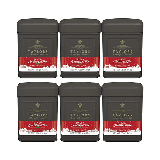 Taylors of Harrogate Spiced Christmas Loose Leaf Tea 6x125g