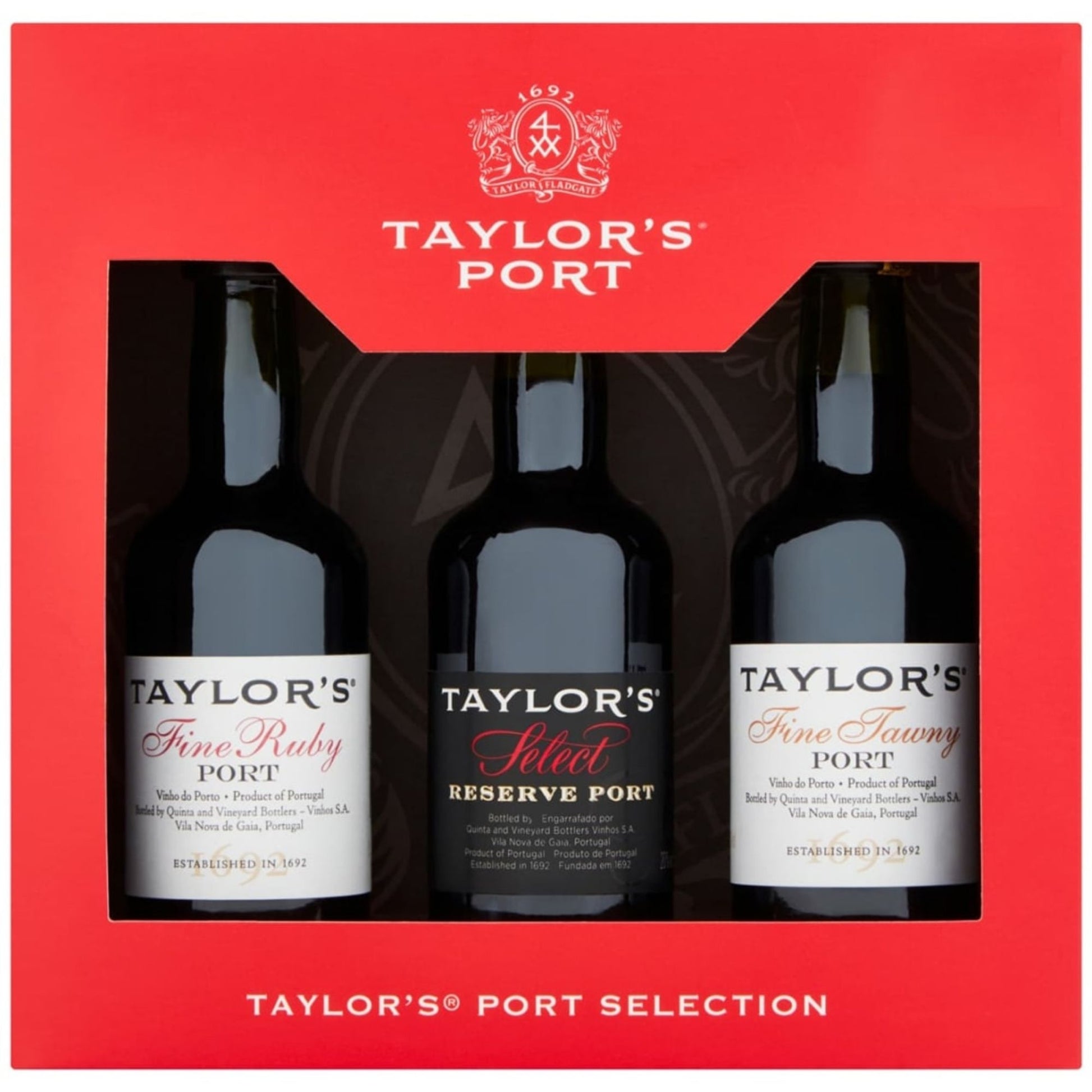 Taylor's Port Selection Gift Set 3 x 5cl
