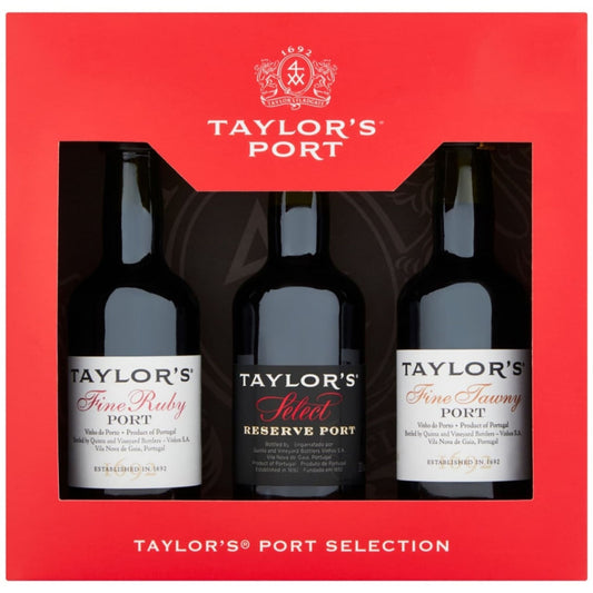 Taylor's Port Selection Gift Set 3 x 5cl