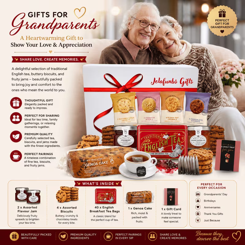 Traditional breakfast tea box for gifting and hospitality