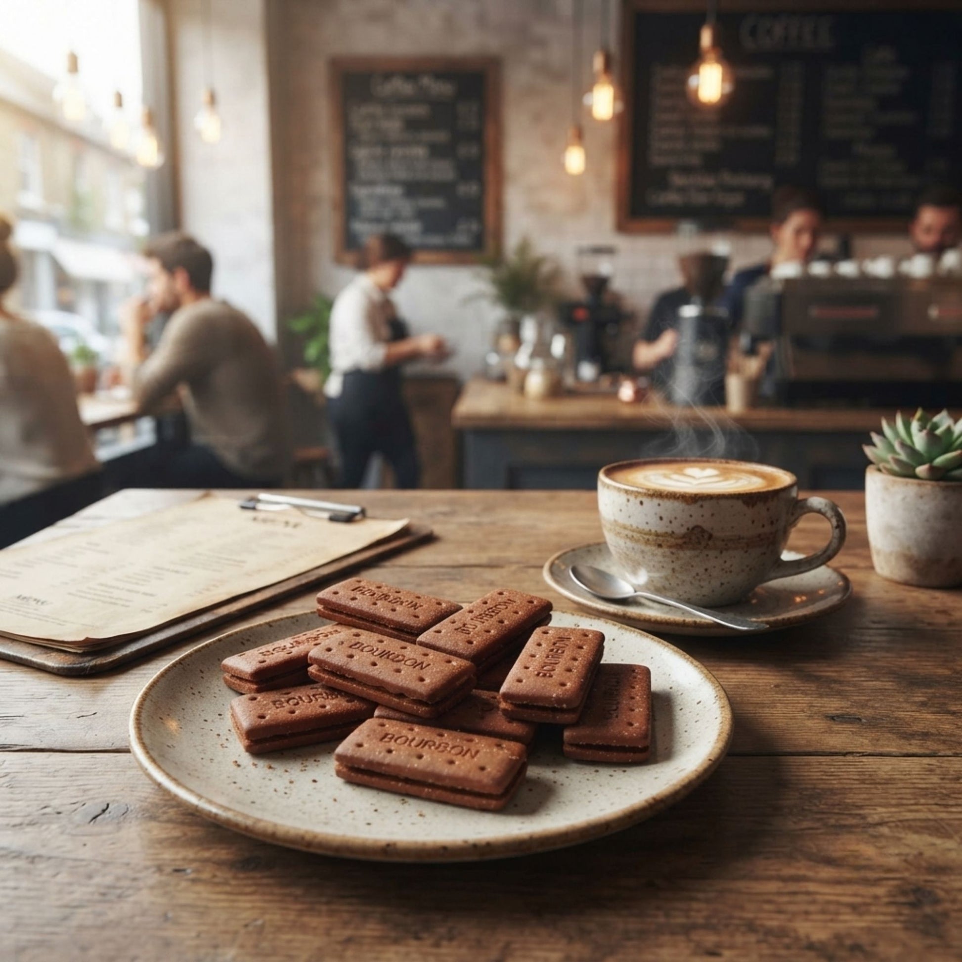 Bourbon cream biscuits for tea breaks