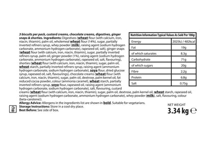 Sysco assorted biscuit catering solution box