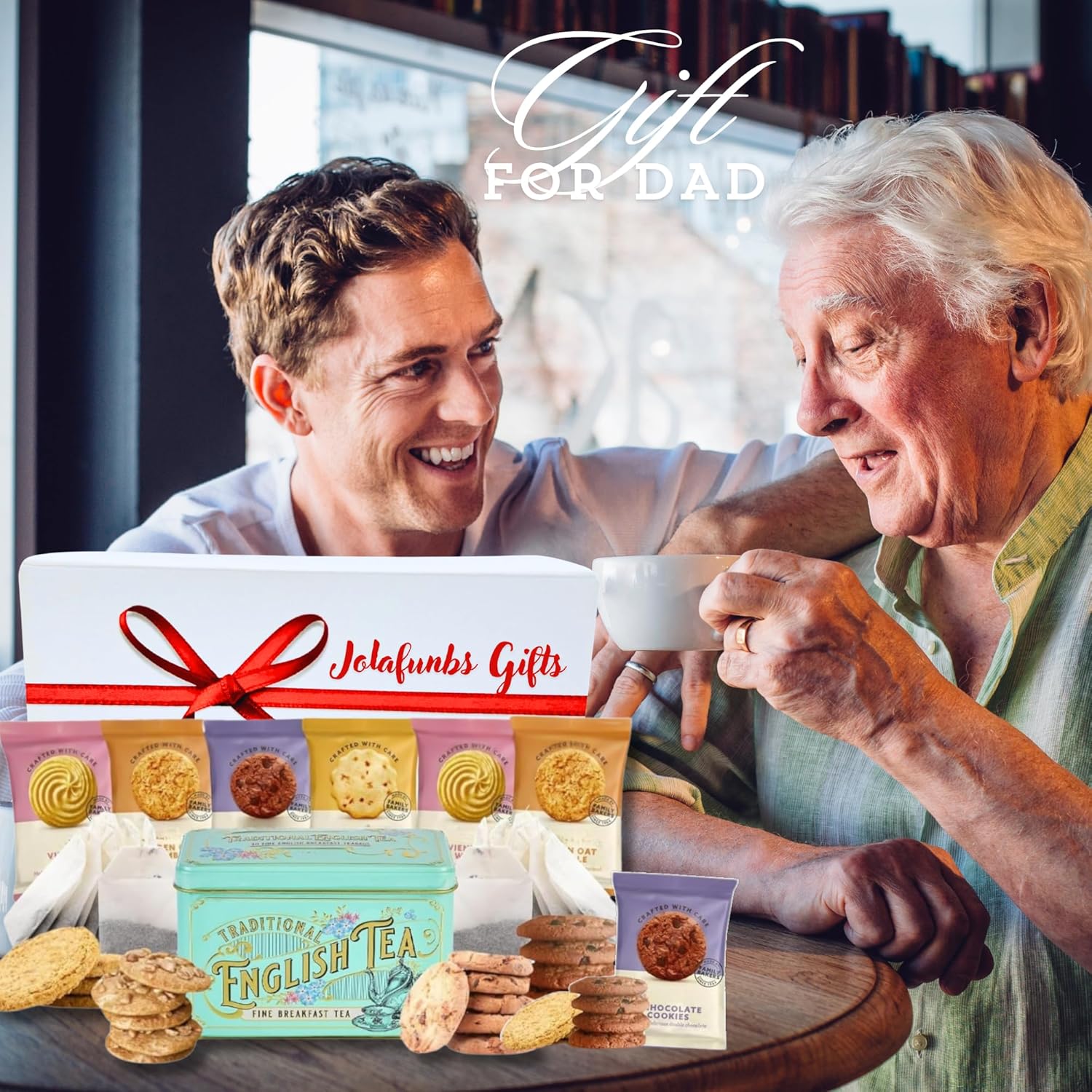 British tea and biscuit hamper for gifting