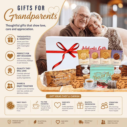 Traditional tea and snack gift set for sharing and gifting
