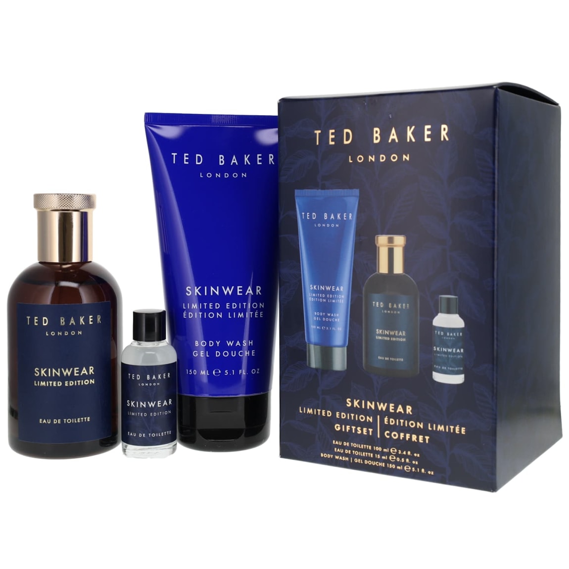 Ted Baker Skinwear EDT Gift Set 3 Piece for Him
