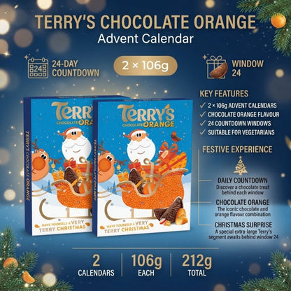 Terry's Chocolate Orange Christmas advent calendar