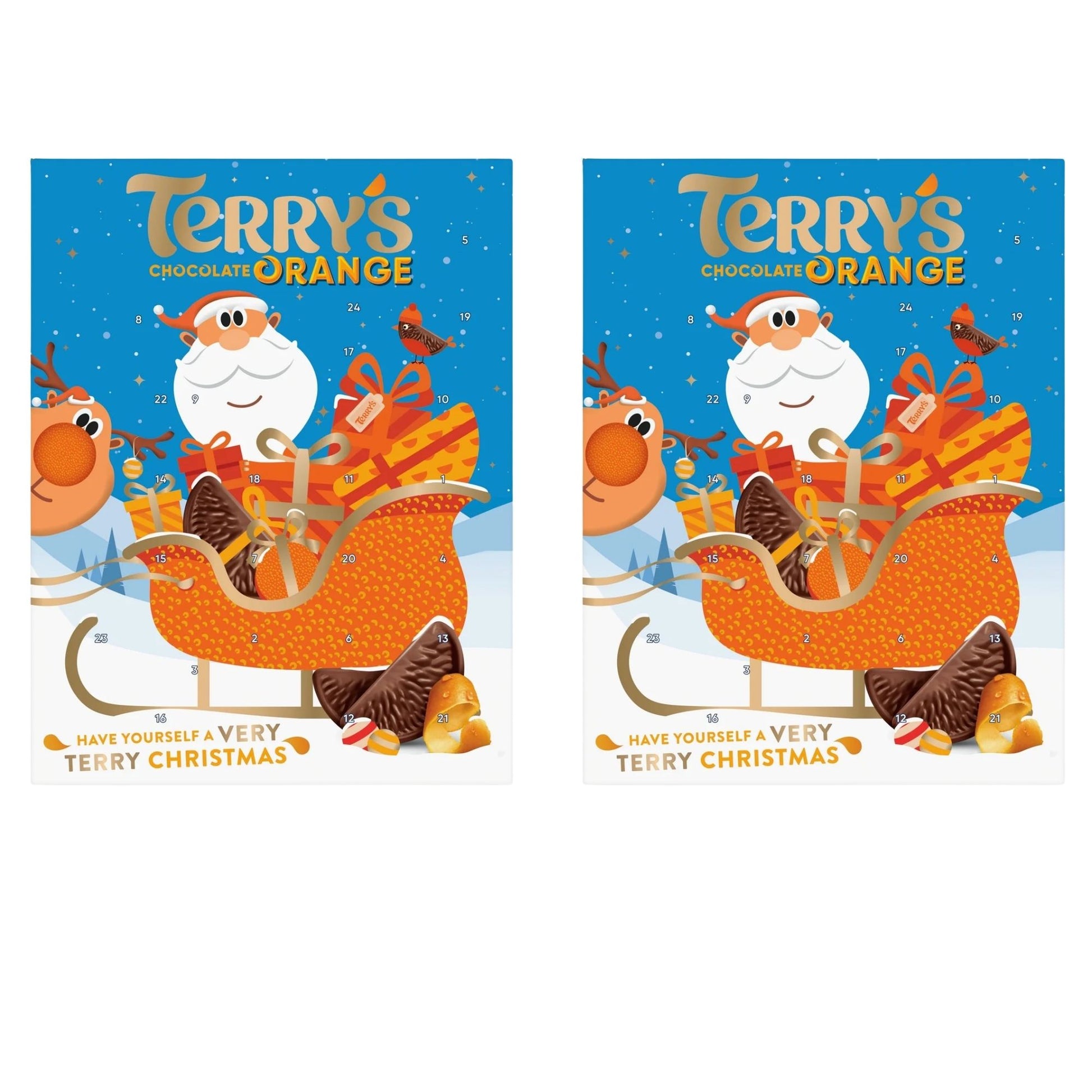Terry's Chocolate Orange Advent Calendar 2 x 106g