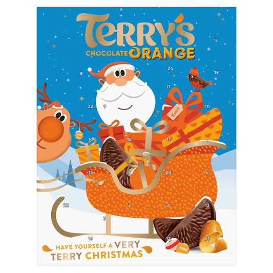 Terry's Chocolate Orange Advent Calendar as festive gift idea