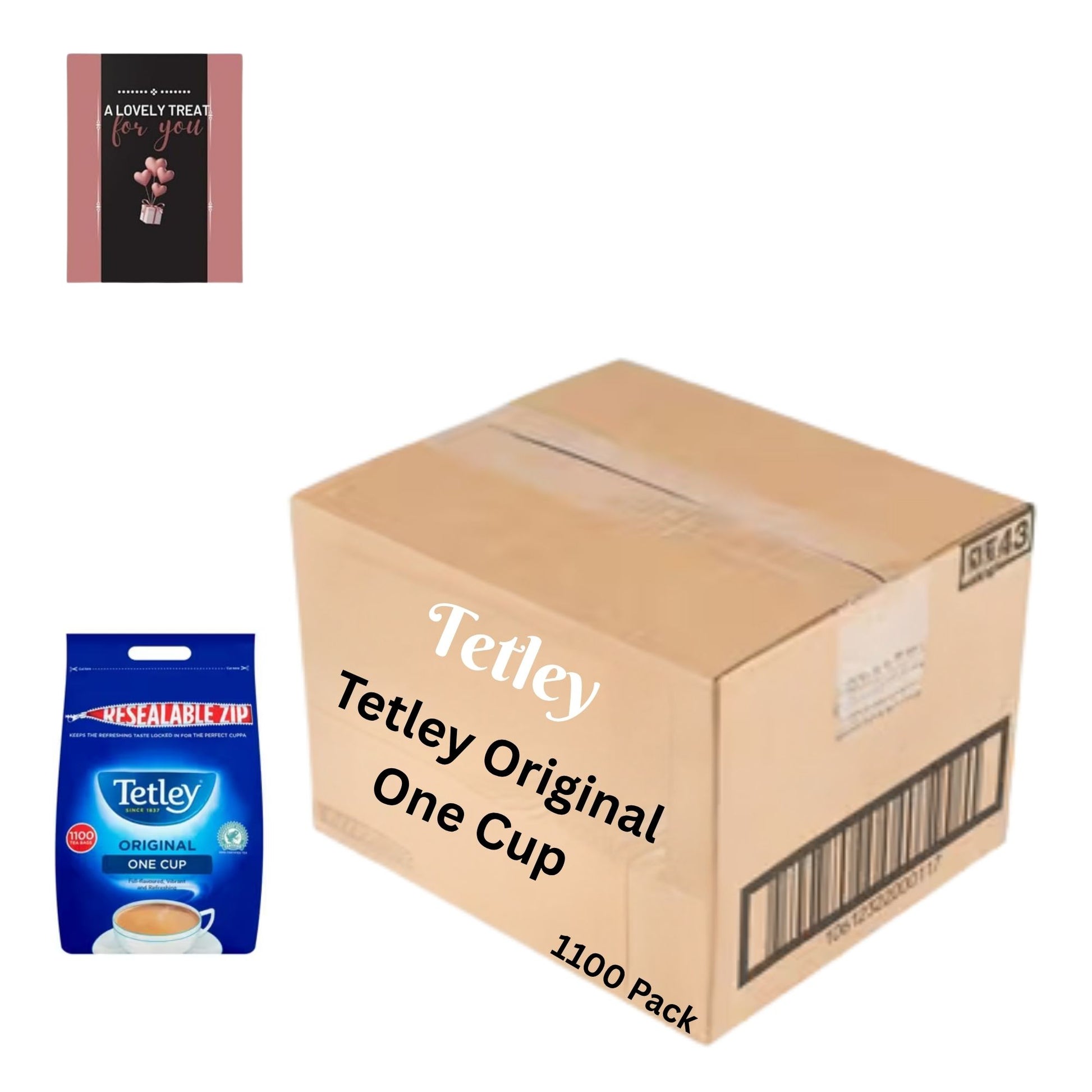 tetley 1 cup catering tea bags 1100 pack