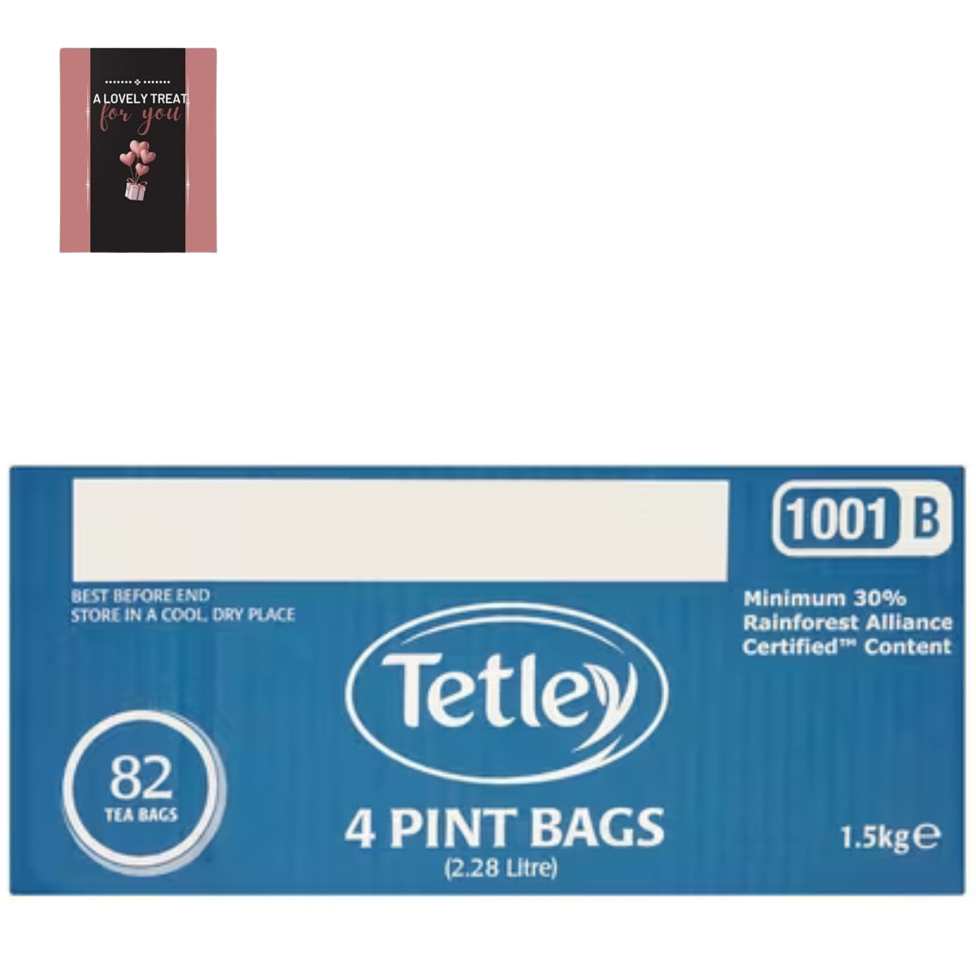 tetley 4 pint tea bags for bulk brewing