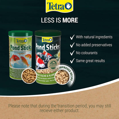 Tetra biologically balanced pond nutrition sticks – 780g