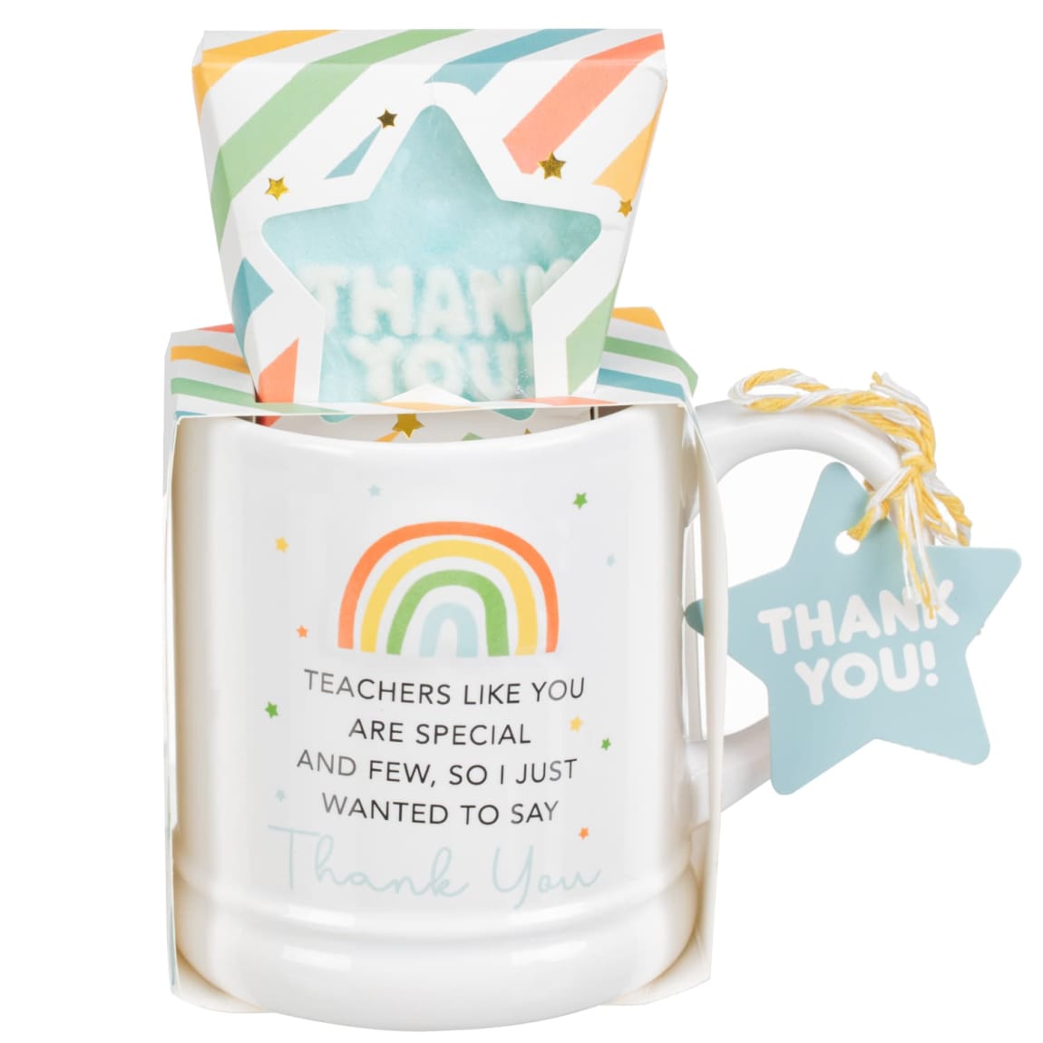 Thank You Teacher mug and marshmallow gift set