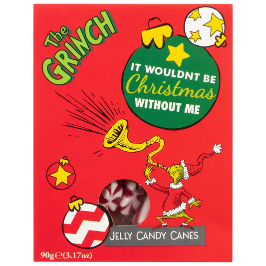 The Grinch Sweet Box 90g featuring Jelly Candy Canes