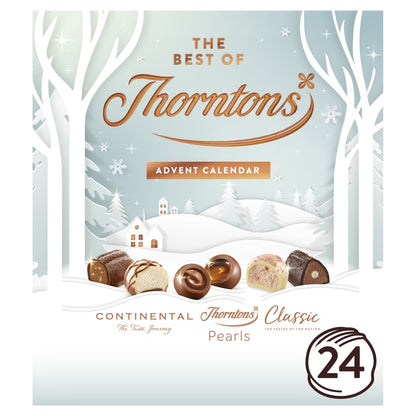 24 chocolates in 12 flavours for a festive Christmas countdown