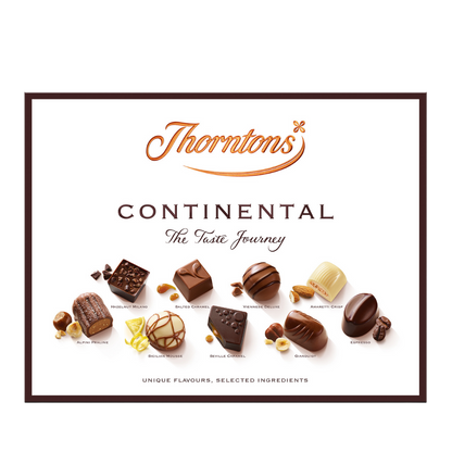 Thorntons chocolate collection hamper with mixed varieties