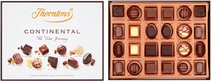 Elegant Packaging of Thorntons Continental Chocolate Gift – Perfect for Special Occasions