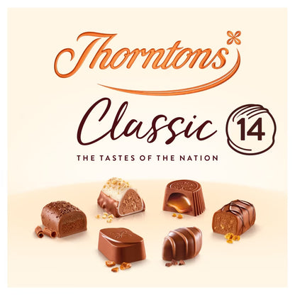 Thorntons Classic Collection gift box of chocolates 150g