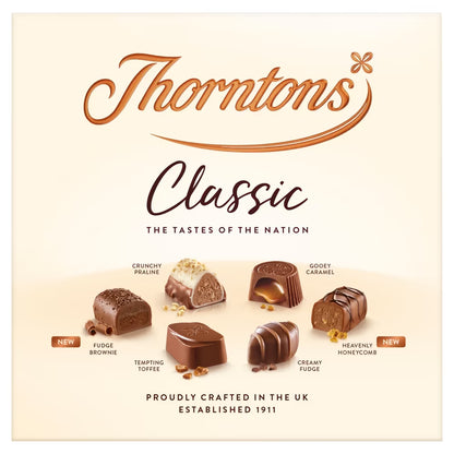 Milk and white chocolate selection by Thorntons