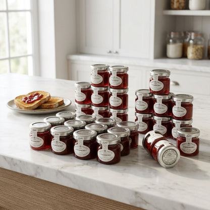 Bulk mini jars for catering, gifting, or hospitality needs