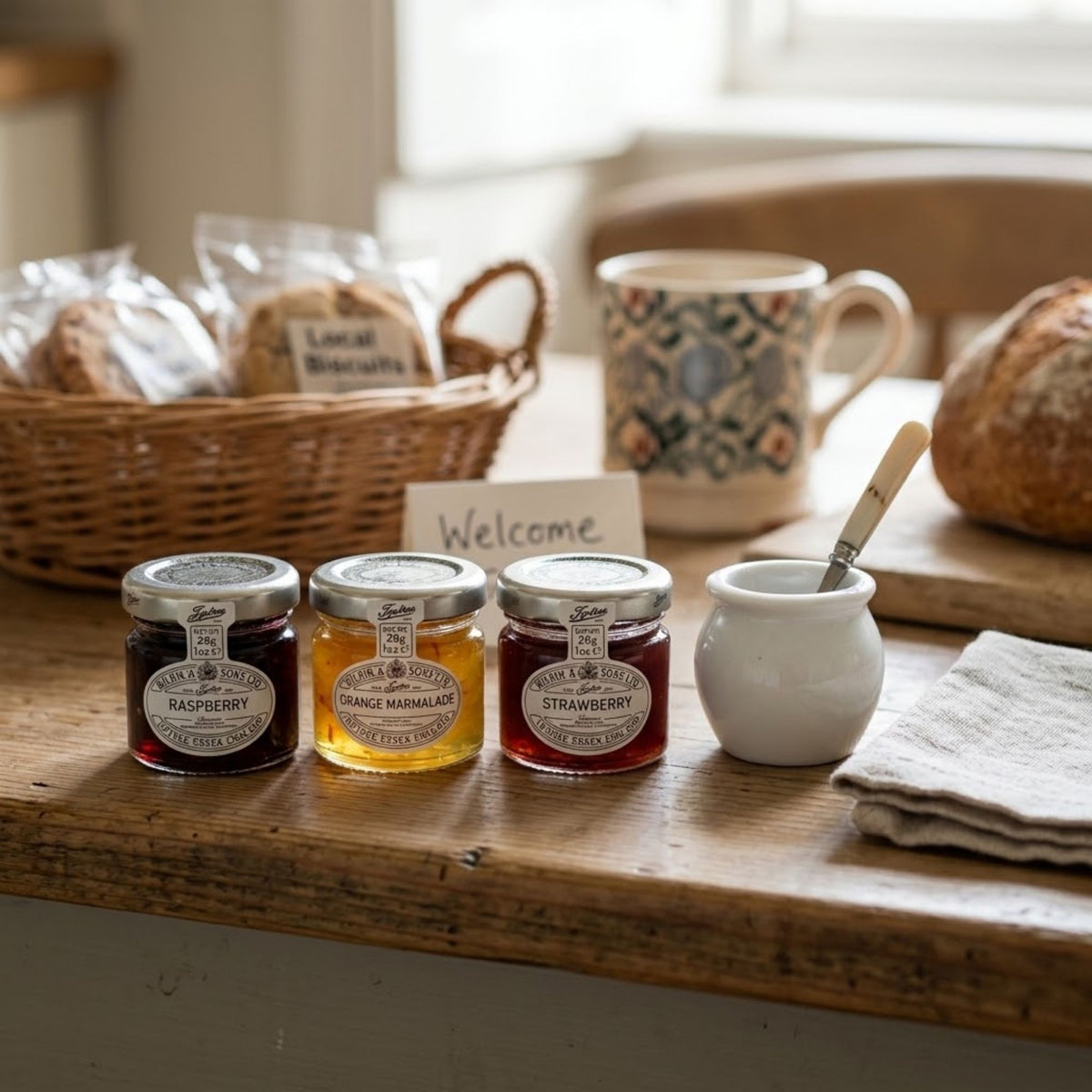 Pack of 24 Tiptree mini preserve jars