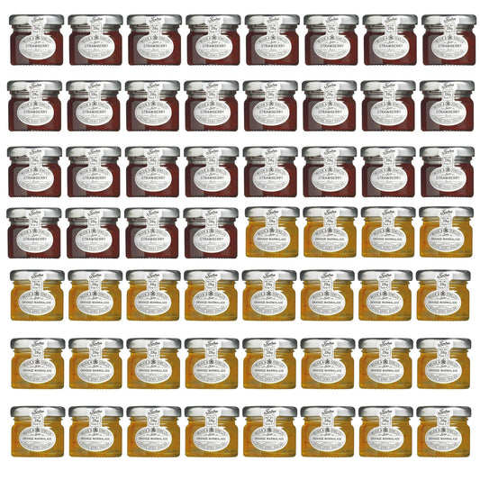 Tiptree Strawberry Jam and Orange Marmalade 56 x 28g