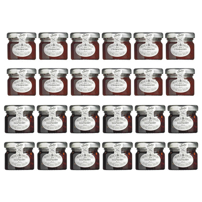 Tiptree Strawberry and Raspberry Jam 24 x 28g jars
