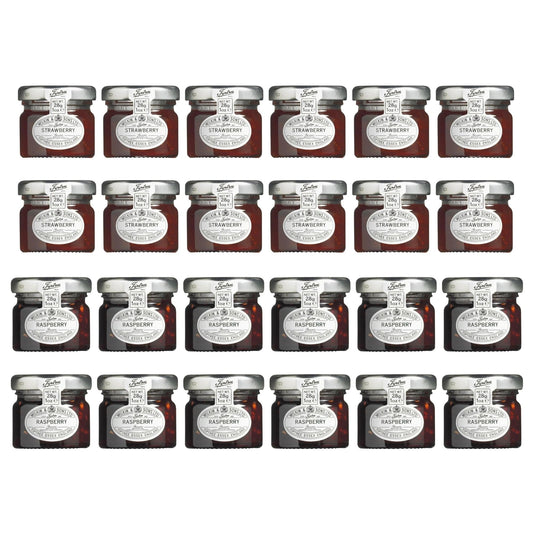 Tiptree Strawberry and Raspberry Jam 24 x 28g jars
