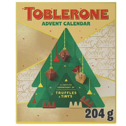 Toblerone Chocolate Advent Calendar 204g