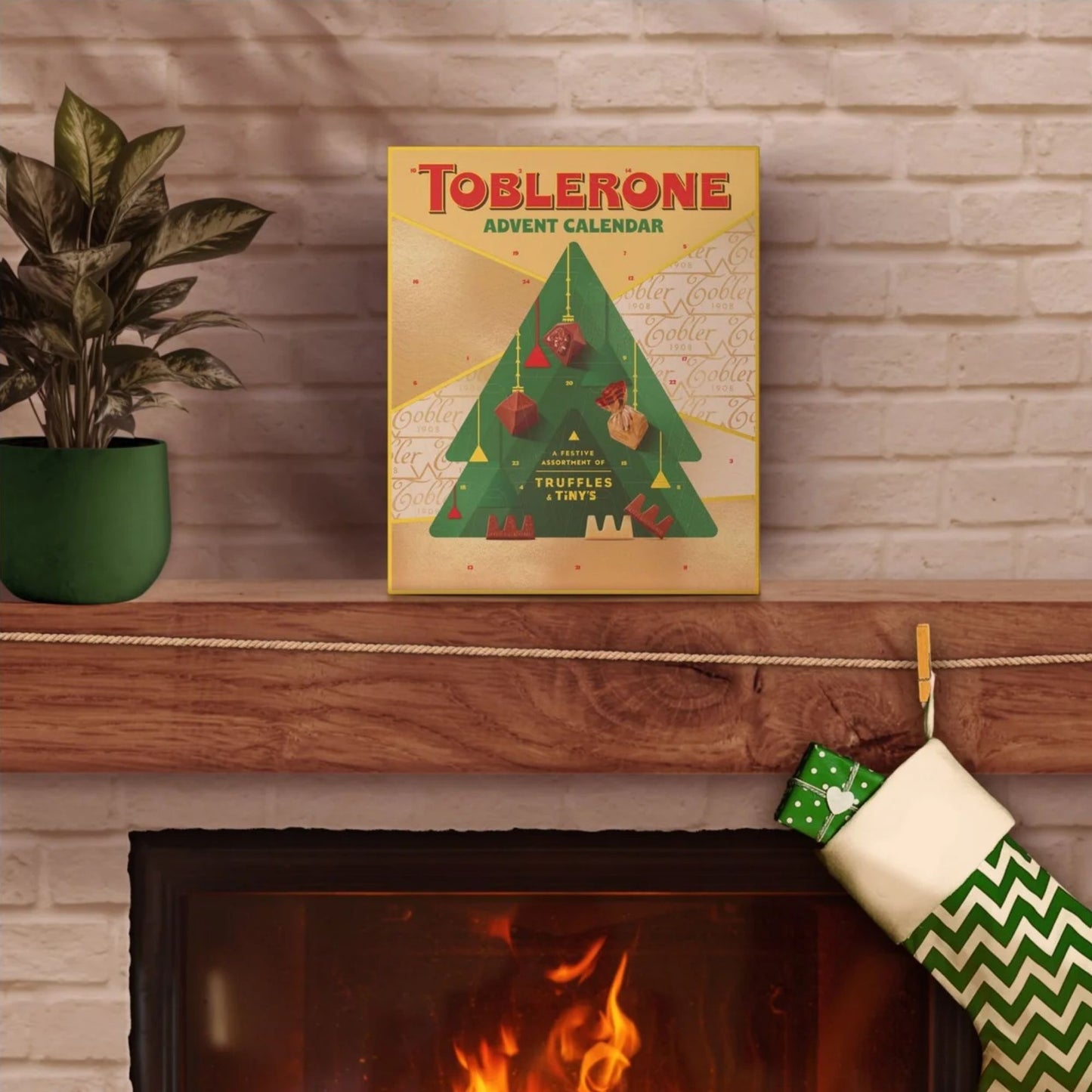 Toblerone Advent Calendar with mixed chocolates