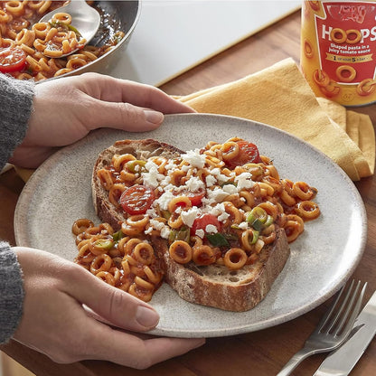 Low fat spaghetti hoops in tomato sauce