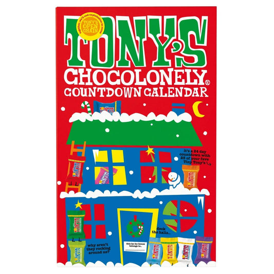 Tony's Chocolonely Countdown Fairtrade Calendar 225g