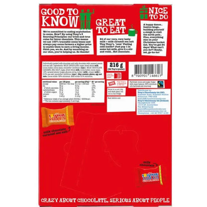 225g Tony's Chocolonely festive chocolate calendar