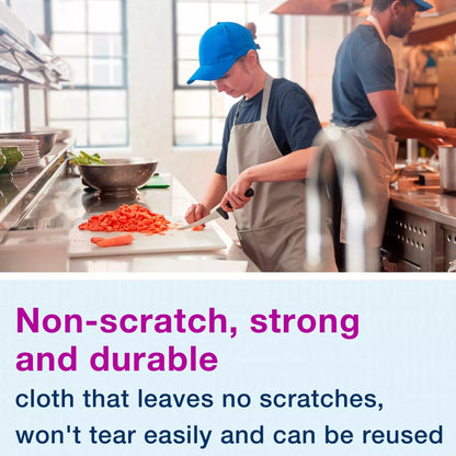 Tork cleaning cloths for restaurant kitchens