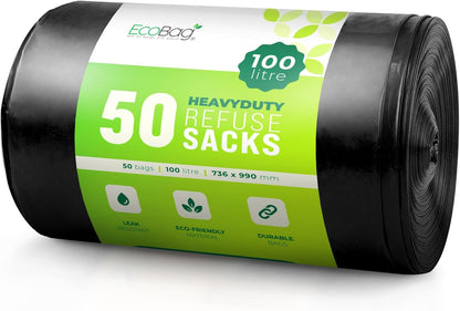 Extra strong waste sacks built for tough disposal tasks