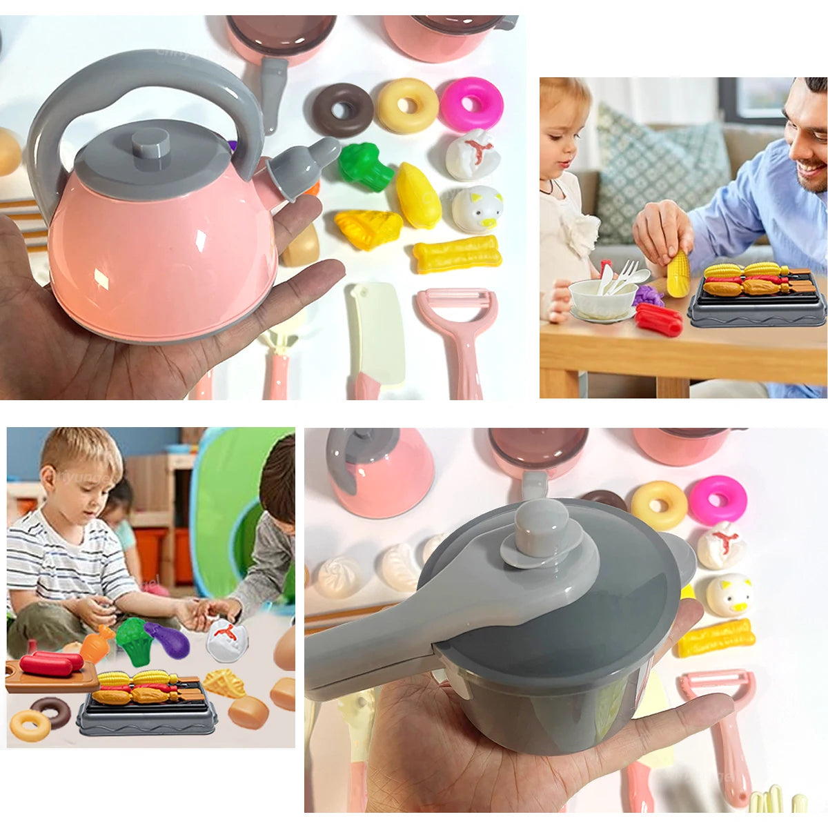 Role play cooking set designed for imaginative fun