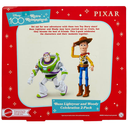 Disney Pixar Buzz Lightyear and Woody figure set