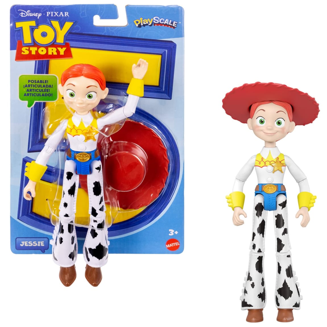 Toy Story 7 inch action figures Woody Buzz Jessie Rex all 4 characters Disney Pixar