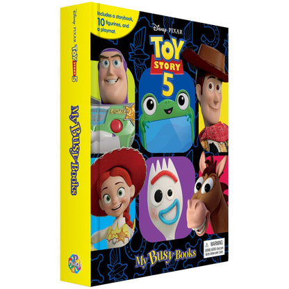 Toy Story activity book with 10 figurines and playmat