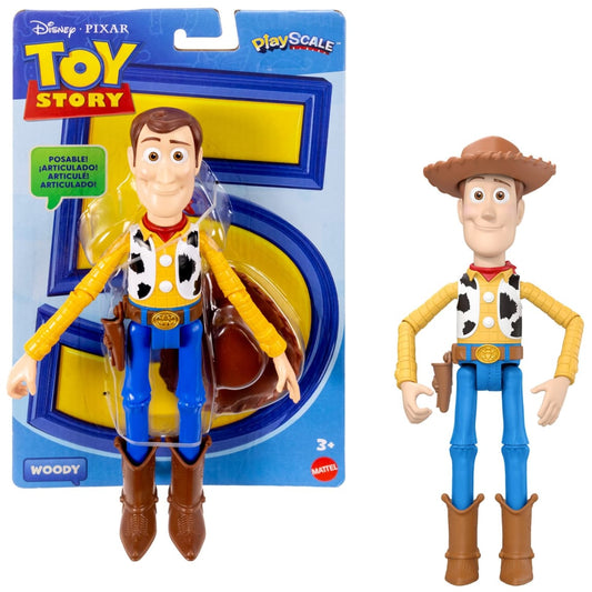 Toy Story Woody 7 inch posable action figure 8 articulated joints movie accurate Disney Pixar