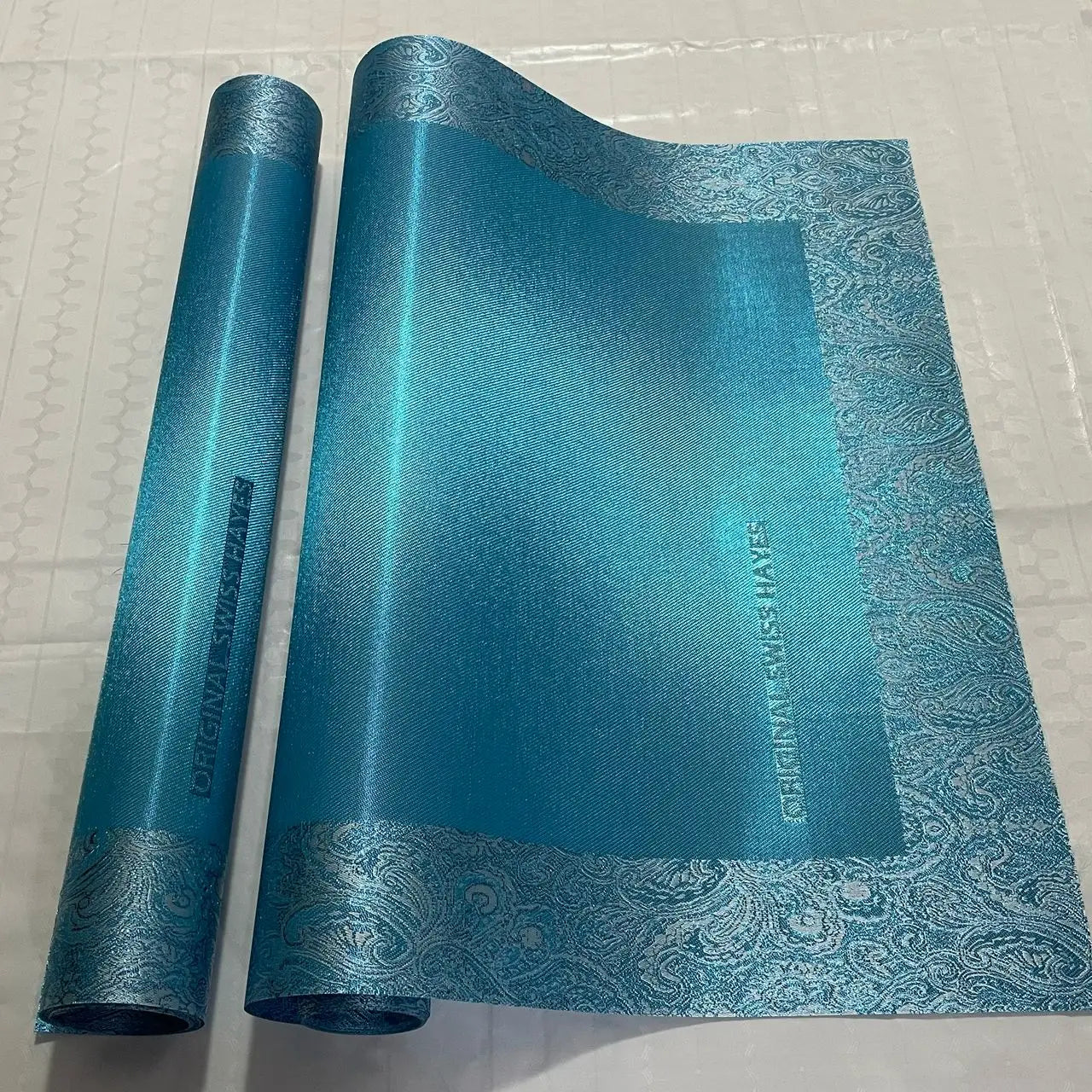 Breathable sego fabric African wrapper set