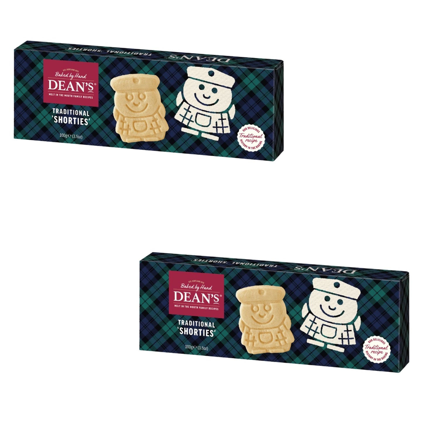 All-butter melt in mouth shortbread biscuit snack pack