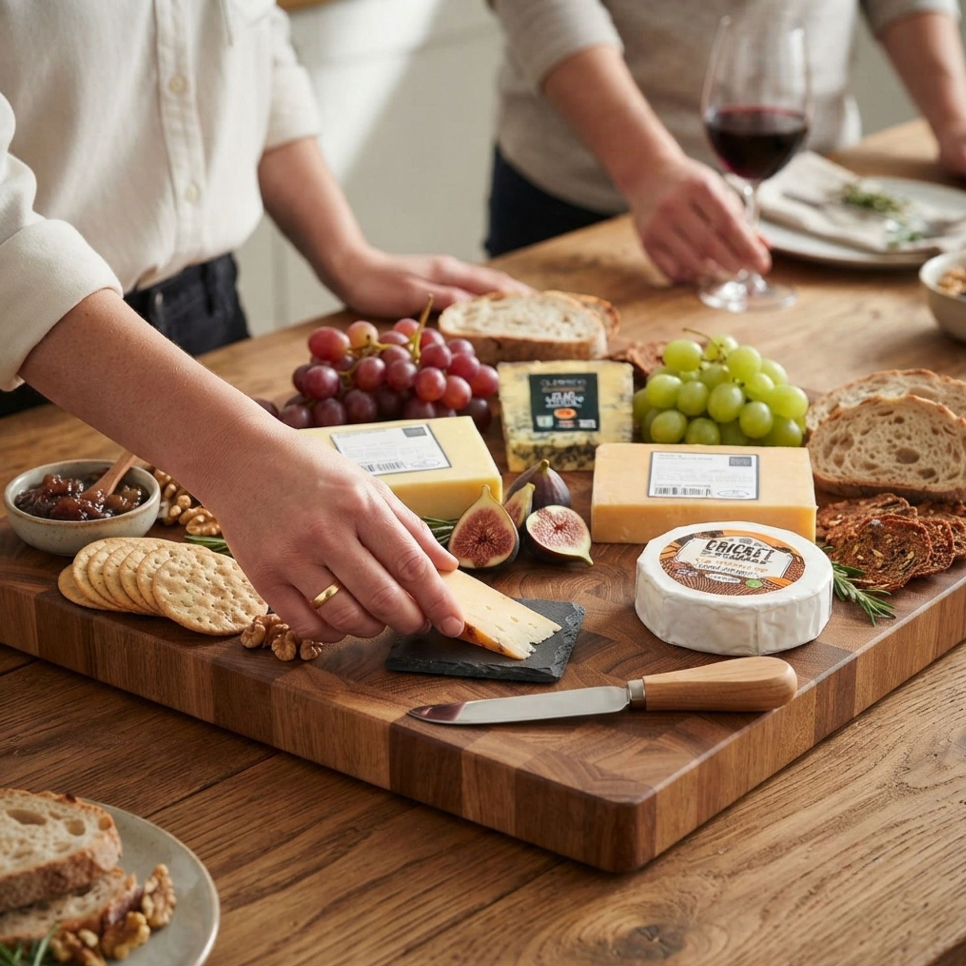 Four cheese British assortment