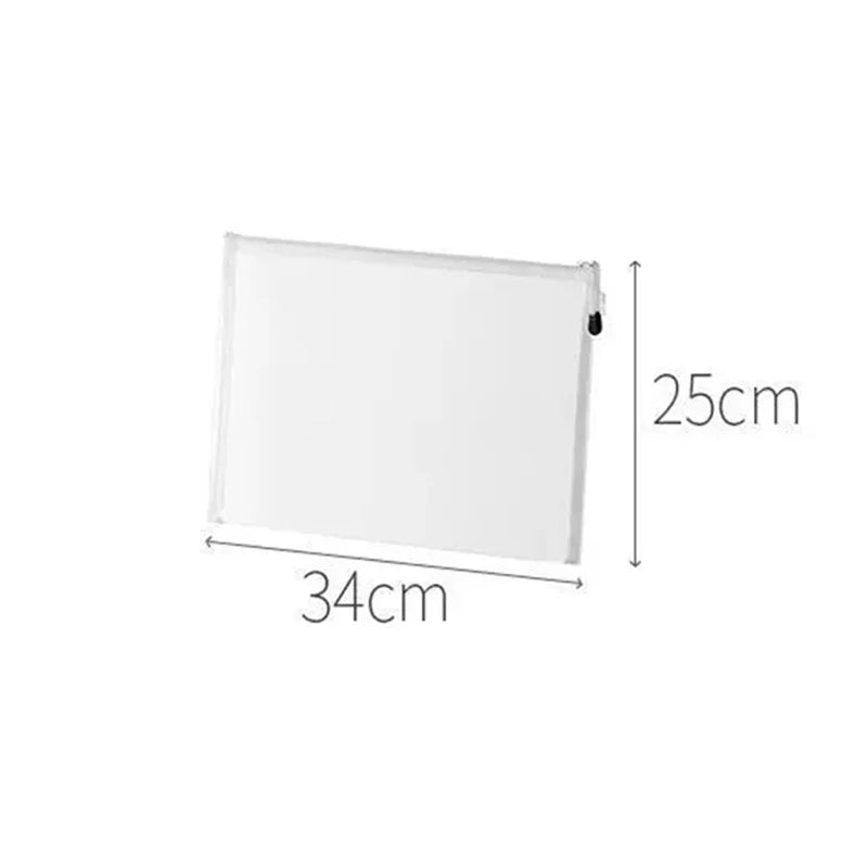 Transparent bag for organising building blocks