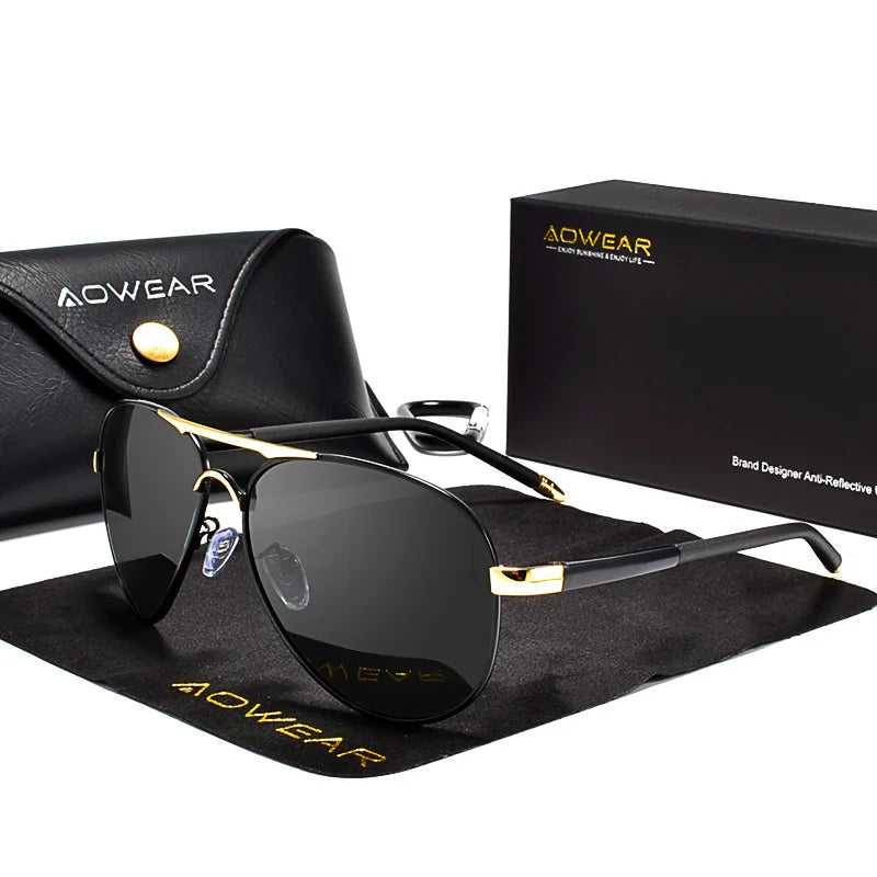 Aowear polarized sunglasses driving fishing travel outdoor use